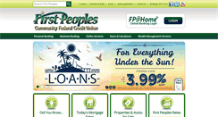 Desktop Screenshot of firstpeoples.com